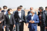 حضور استاندار و نمایندگان مردم کرمان و راور در شهر چترود و دیدار با مردم و بازدید از پروژه های عمرانی